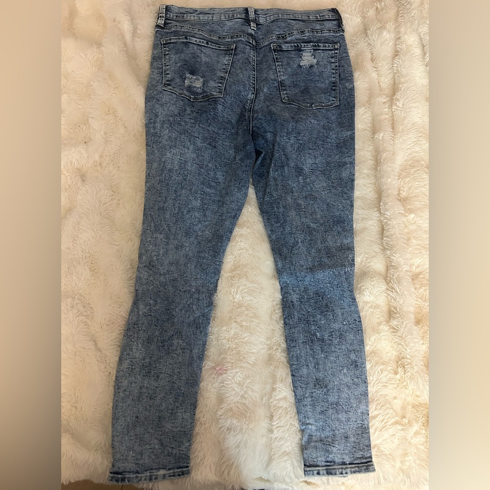 Mudd High Rise Ankle Ripped Jegging - Picture 2 of 3